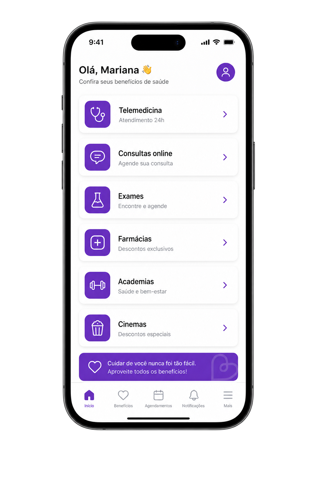 App Clube Eco no smartphone
